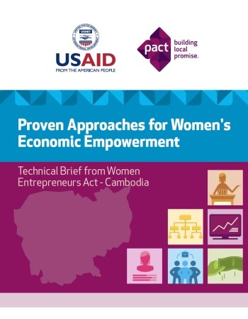Proven Approaches for Women's Economic Empowerment